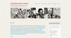Desktop Screenshot of dagmar-reichardt.net
